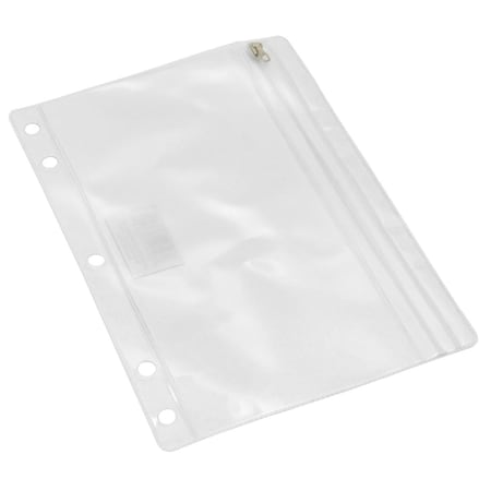 Vertex Pencil Pouch with Ziplock Closure, Clear - 24 Each VE2574829